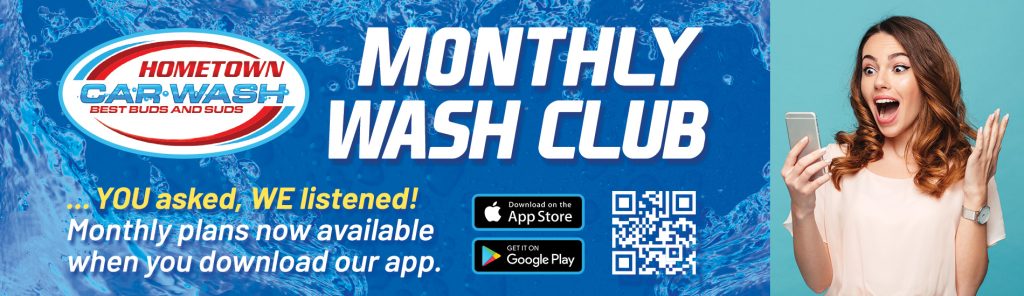 Hometown Car Wash Touch-Free Monthly Car Wash Membership